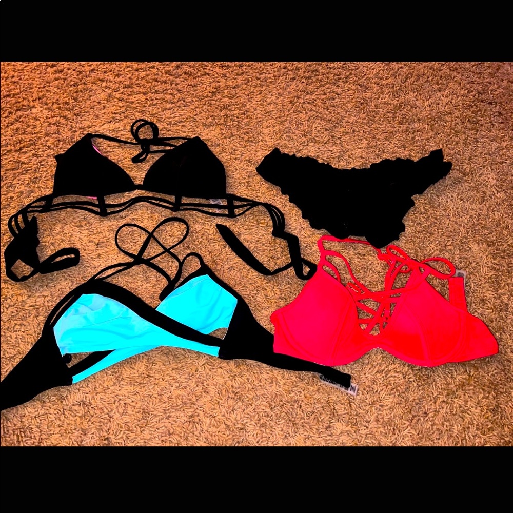 Victoria’s Secret-Pink swim suits like new
